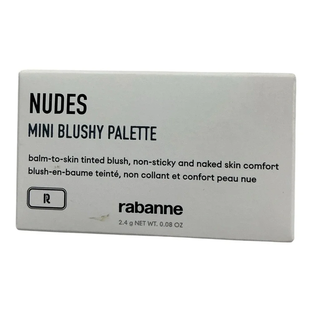 Rabanne Nudes Mini Blushy Palette 2.4g Cream Blush Duo